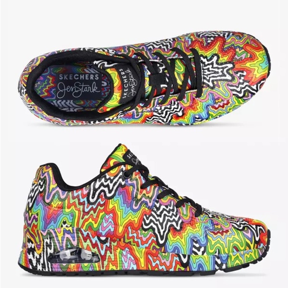 Jen Stark Skechers Uno Infinite Drip Shoes